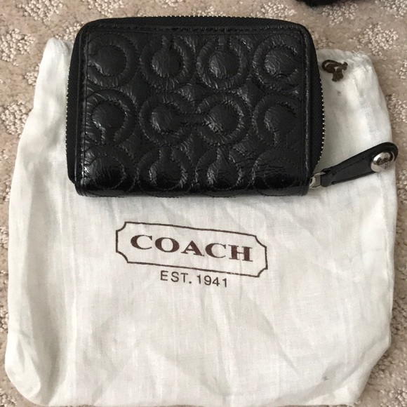 Coach Handbags - Coach small zip around wallet